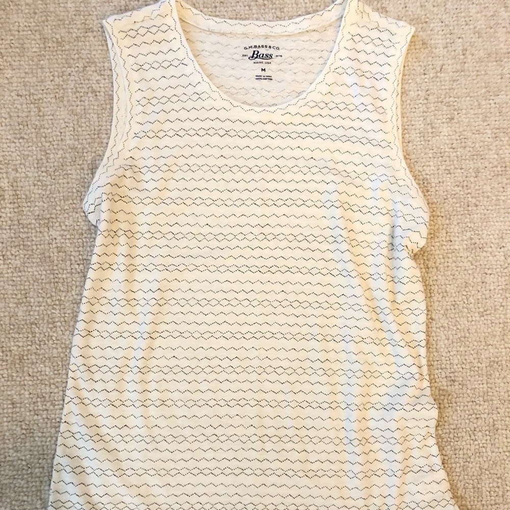 Cream Colored Tank Top.